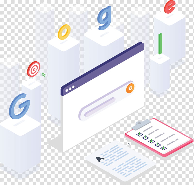 Google Logo, Search Engine Optimization, Digital Marketing, Ranking, Posizionamento, Web Design, Index Term, Keyword Research transparent background PNG clipart