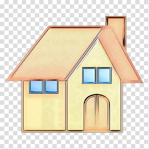 house roof property home real estate, Pop Art, Retro, Vintage, Cottage, Shed, Building transparent background PNG clipart