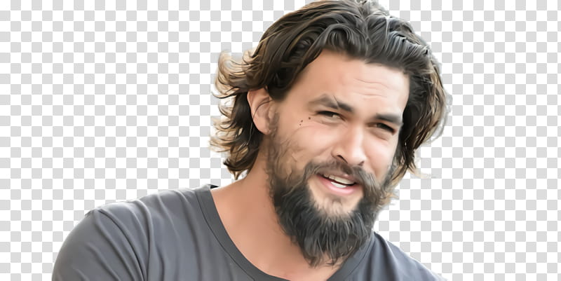 Moustache, Jason Momoa, Beard, Facial Hair, Face, Chin, Forehead, Nose transparent background PNG clipart