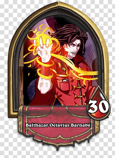 Balthazar Octavius Barnabe IN HEARTHSTONE transparent background PNG clipart