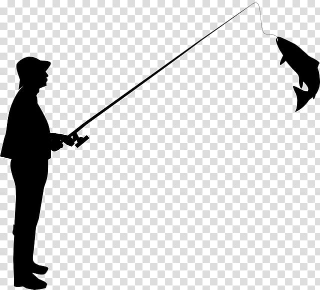 Man, Fisherman, Fishing, Silhouette, Hobby, Hunting, Fishing Rods, Recreational Boat Fishing transparent background PNG clipart