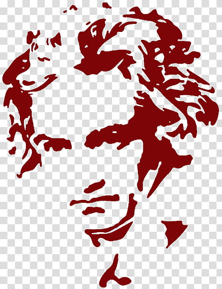 Violin, Ludwig Van Beethoven, Classical Music, Composer, Piano, Pianist, Johann Christian Bach, Red transparent background PNG clipart