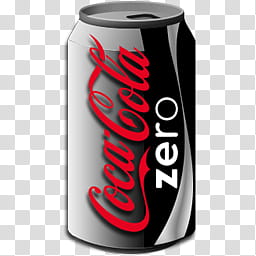 coca cola, Coca-Cola Zero can transparent background PNG clipart