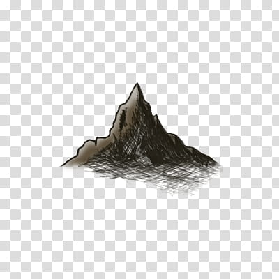 RPG Map Element Mods , black mountain illustration transparent background PNG clipart