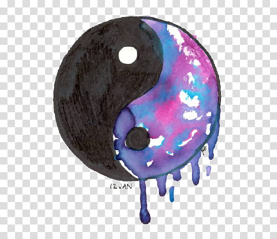 Yin & Yang illustration transparent background PNG clipart