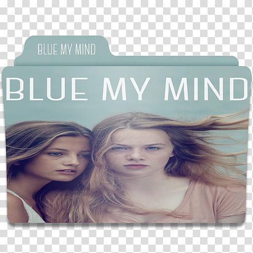 Blue My Mind  Folder Icon, Blue My Mind () Folder Icon V transparent background PNG clipart