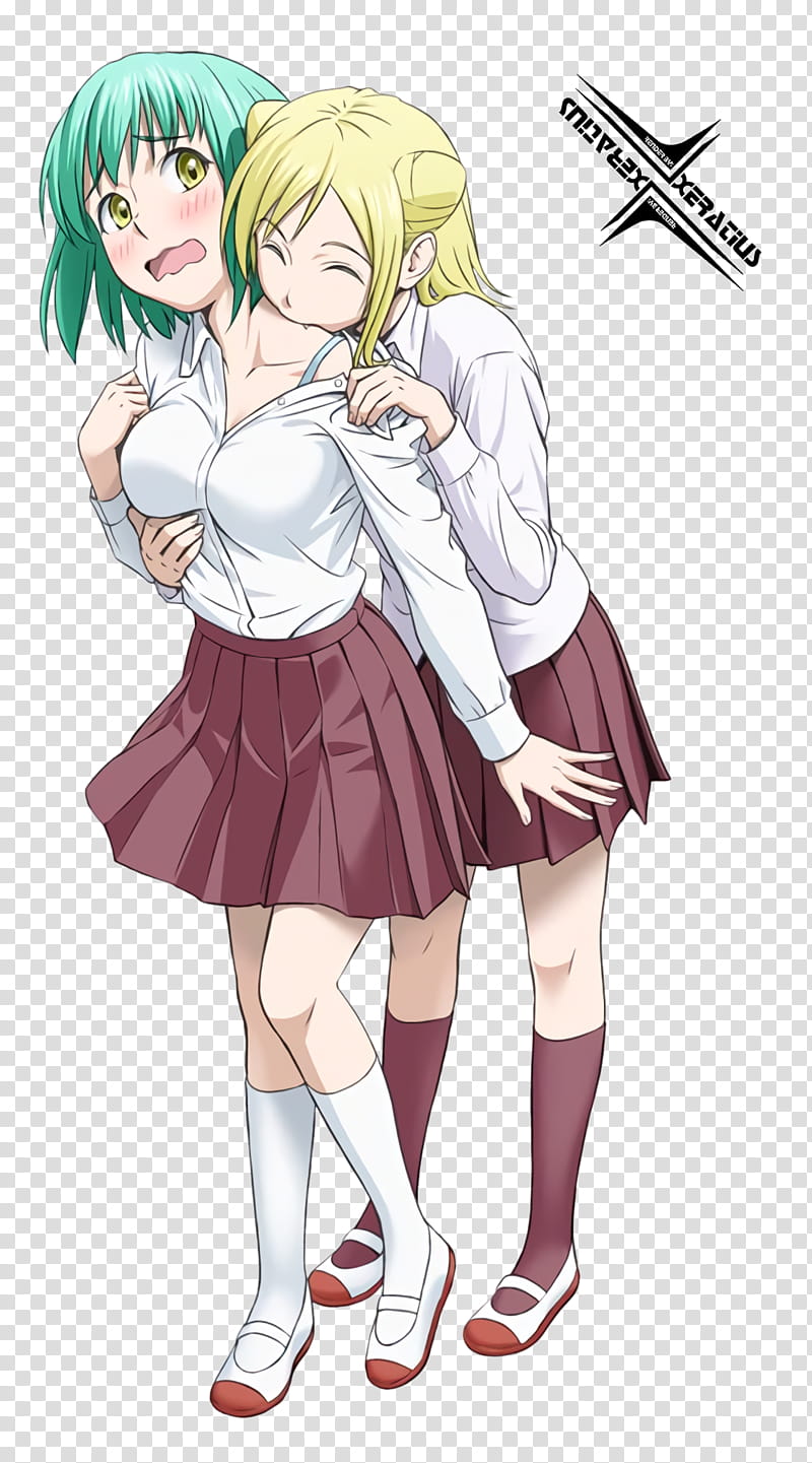 Hikari and Yuki Render transparent background PNG clipart