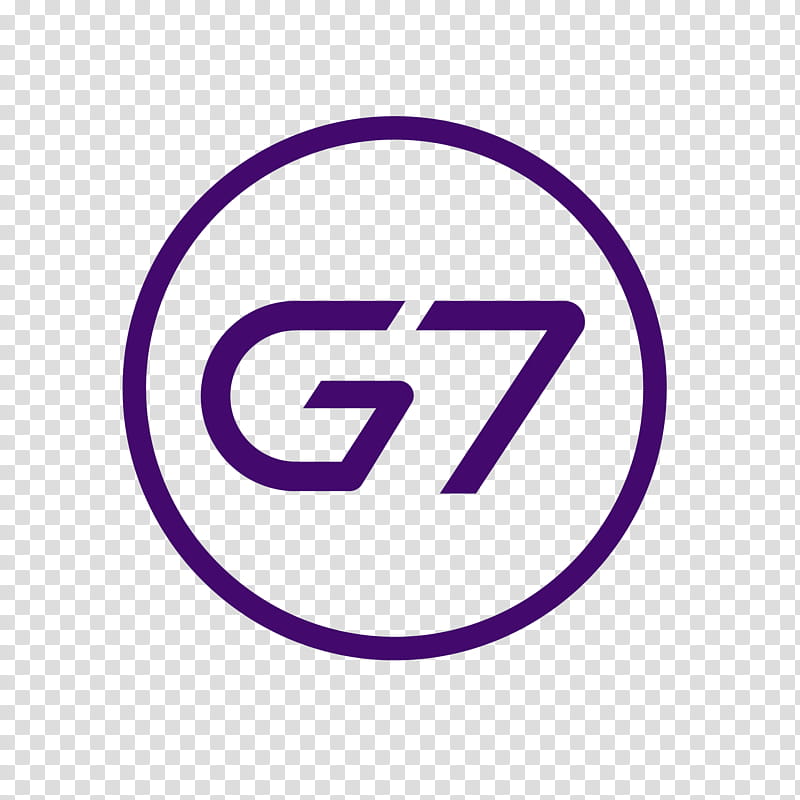 Circle Logo, Line, Purple, Group Of Seven, Violet, Text, Symbol, Sign transparent background PNG clipart
