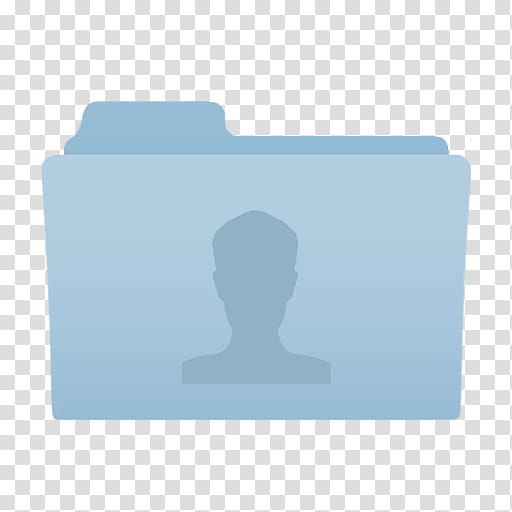 OS X Mavericks icons, Folder Contacts transparent background PNG clipart