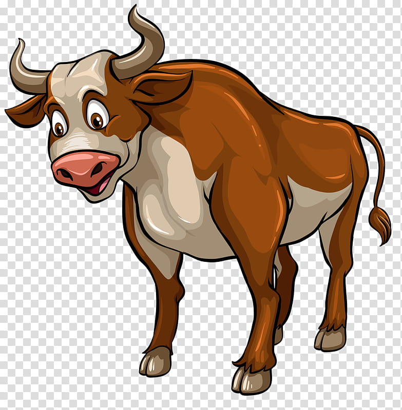 Drawing Of Family, Cattle, Bull, Horn, Dairy Cow, Cartoon, Wildlife, Ox transparent background PNG clipart