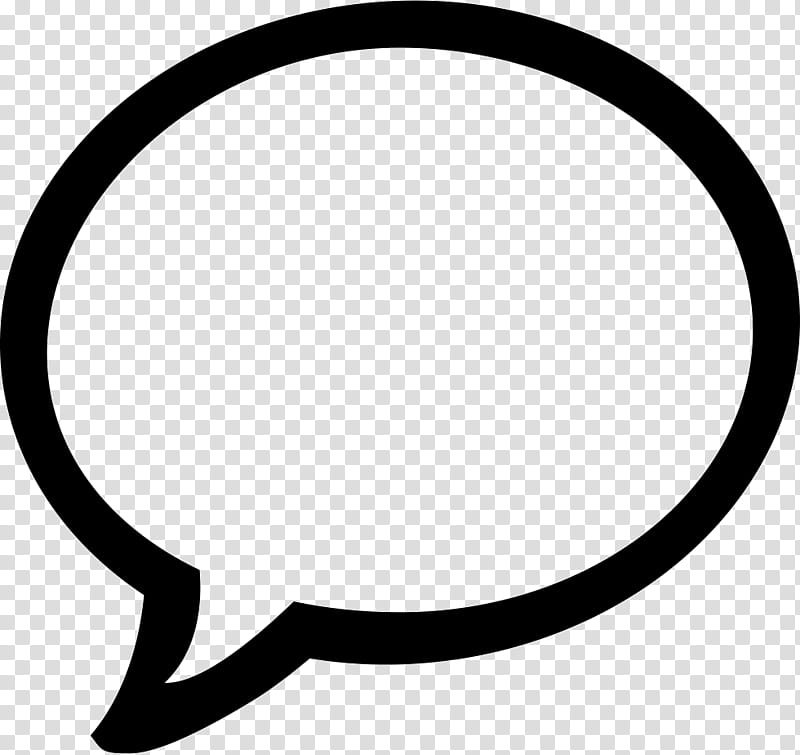 Balloon Black And White, Online Chat, Speech Balloon, Conversation, Message, Symbol, Computer Network, User Interface transparent background PNG clipart