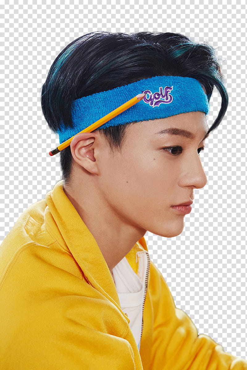 Jeno NCT DREAM , man in yellow jacket transparent background PNG clipart
