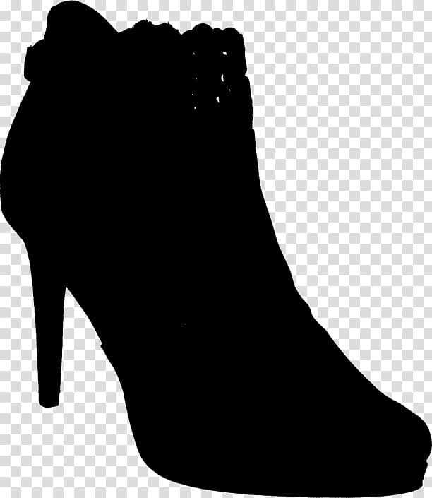 Highheeled Shoe Footwear, Boot, Kneehigh Boot, Black, High Heels, Leather, Suede transparent background PNG clipart