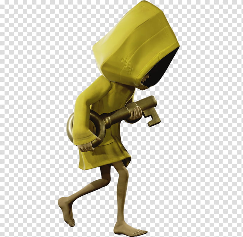 Little Nightmares Yellow, Video Games, Xbox One, Playstation 4, Fan Art, Drawing, Joint transparent background PNG clipart