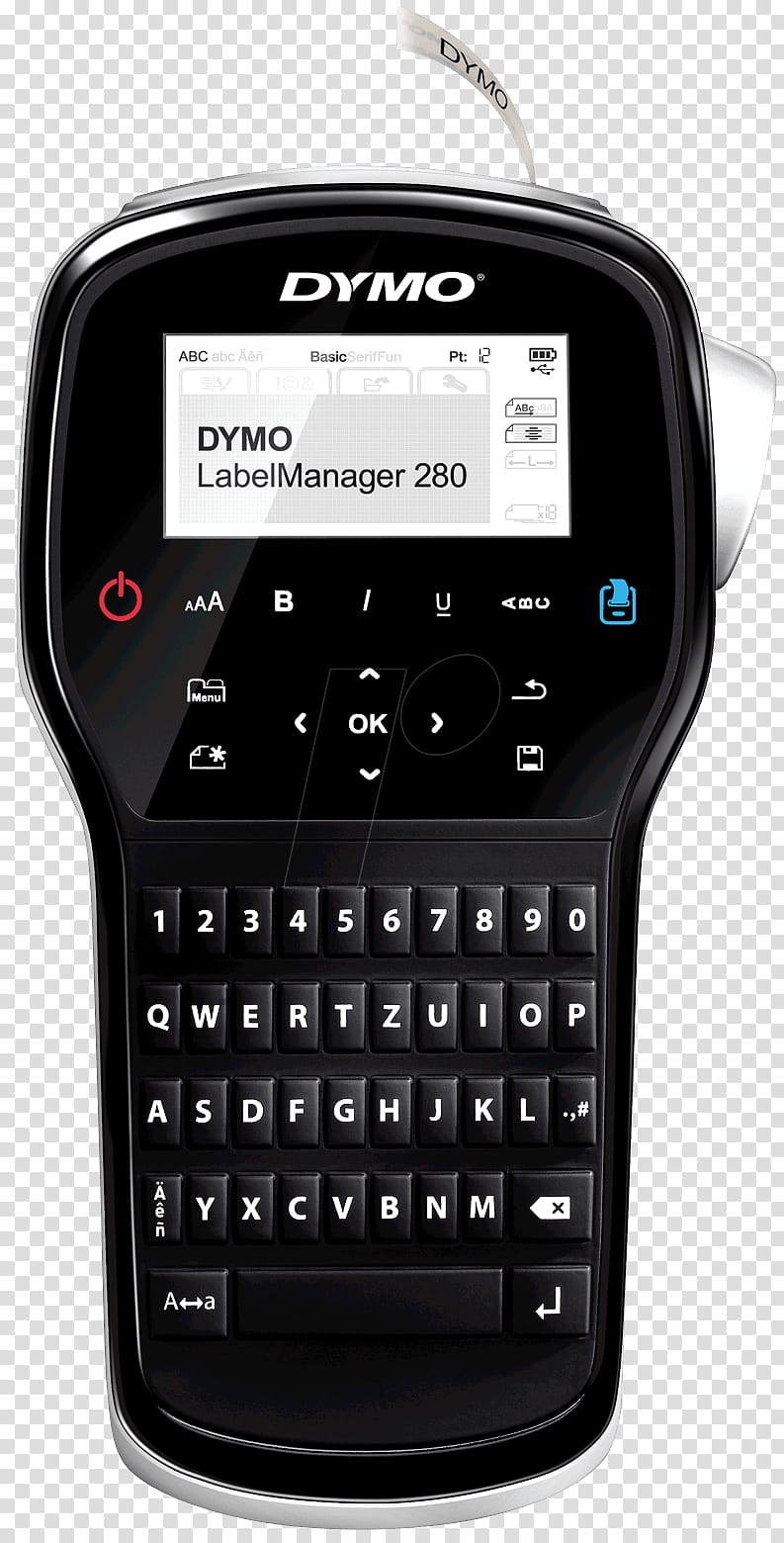 Dymo Bvba Technology, Label Printer, Dymo Labelmanager 280, Dymo Labelmanager 160 Monochrome Label Maker, Dymo Labelwriter 450, Printing, Office Supplies, Packaging And Labeling transparent background PNG clipart