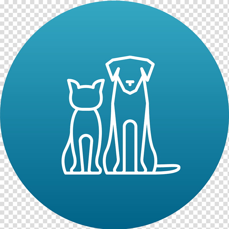 Dog And Cat, Paw, Veterinarian, Blue, Green, Text, Aqua, Logo transparent background PNG clipart