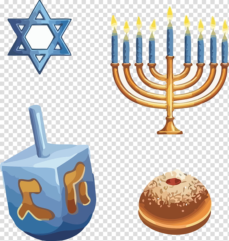 Happy Hanukkah Hanukkah, Candle Holder, Menorah, Birthday Candle, Holiday, Event, Interior Design transparent background PNG clipart