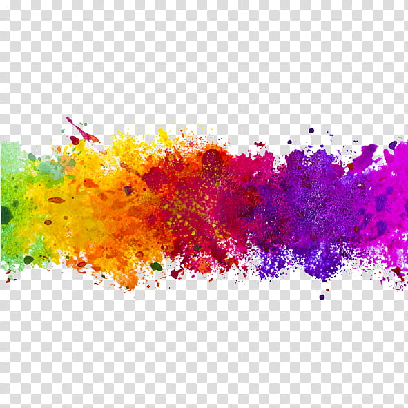 Watercolor Rainbow, Watercolor Painting, Oil Paint, Texture, Yellow, Violet, Line, Magenta transparent background PNG clipart