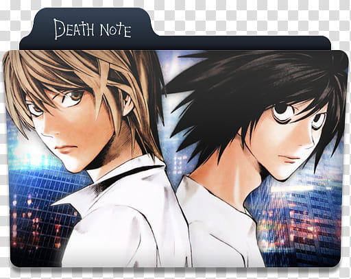 New TV Series Folders, Death Note folder icon transparent background PNG clipart