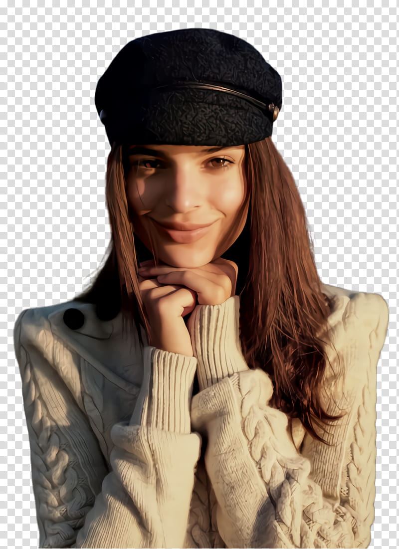 Beret, Emily Ratajkowski, Newsboy Cap, Hat, Fashion, Flat Cap, Pillbox Hat, Newspaper Hawker transparent background PNG clipart