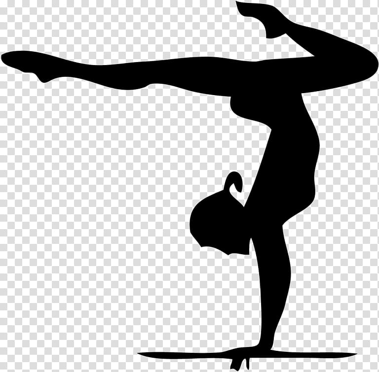 Fitness, Gymnastics, Silhouette, Rhythmic Gymnastics, Artistic Gymnastics, Handstand, Vault, Drawing transparent background PNG clipart