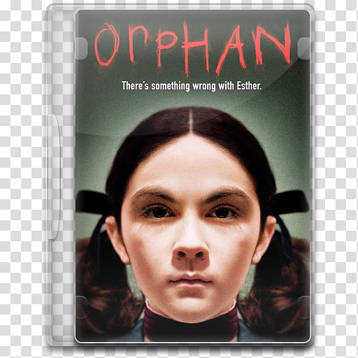 Movie Icon Mega , Orphan, Orphan There's something wrong with Esther case transparent background PNG clipart