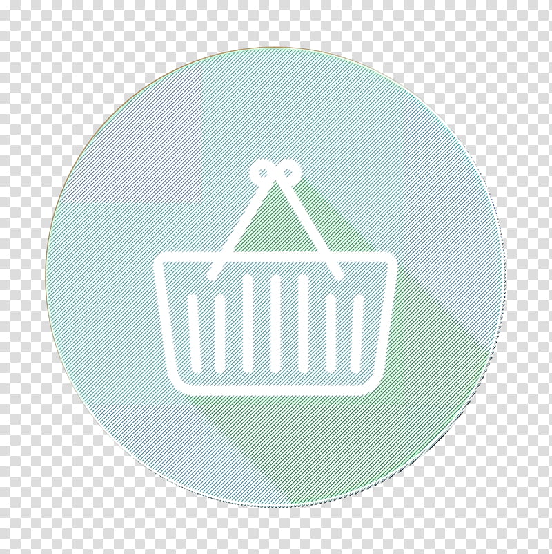 basket icon cart icon purchase icon, Shop Icon, Shopping Icon, Green, Aqua, Logo, Label, Circle transparent background PNG clipart