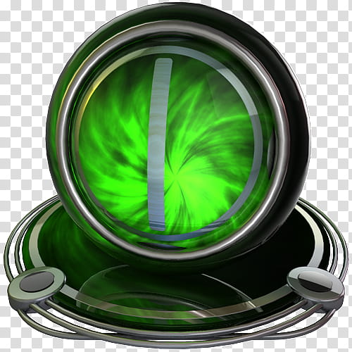 chrome and green icons, shut down transparent background PNG clipart