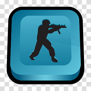 D Cartoon Icons III, Counter Strike Deleted Scenes, soldier pointing rifle illustration transparent background PNG clipart