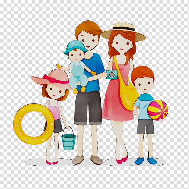 Drawing Of Family, Vacation, Travel, Child, Seaside Resort, Tourism, Holiday, Cartoon transparent background PNG clipart