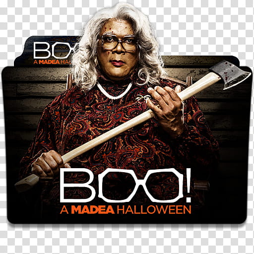 Boo A Madea Halloween  Folder Icon , Boo A Madea Halloween transparent background PNG clipart