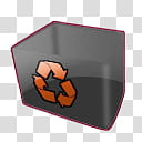 CP For Object Dock, gray recycle bin icon transparent background PNG clipart