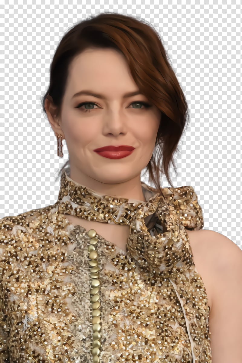 Hair, Emma Stone, Actress, Beauty, Screen Actors Guild Award, Los Angeles, Sagaftra, Film Awards Seasons transparent background PNG clipart