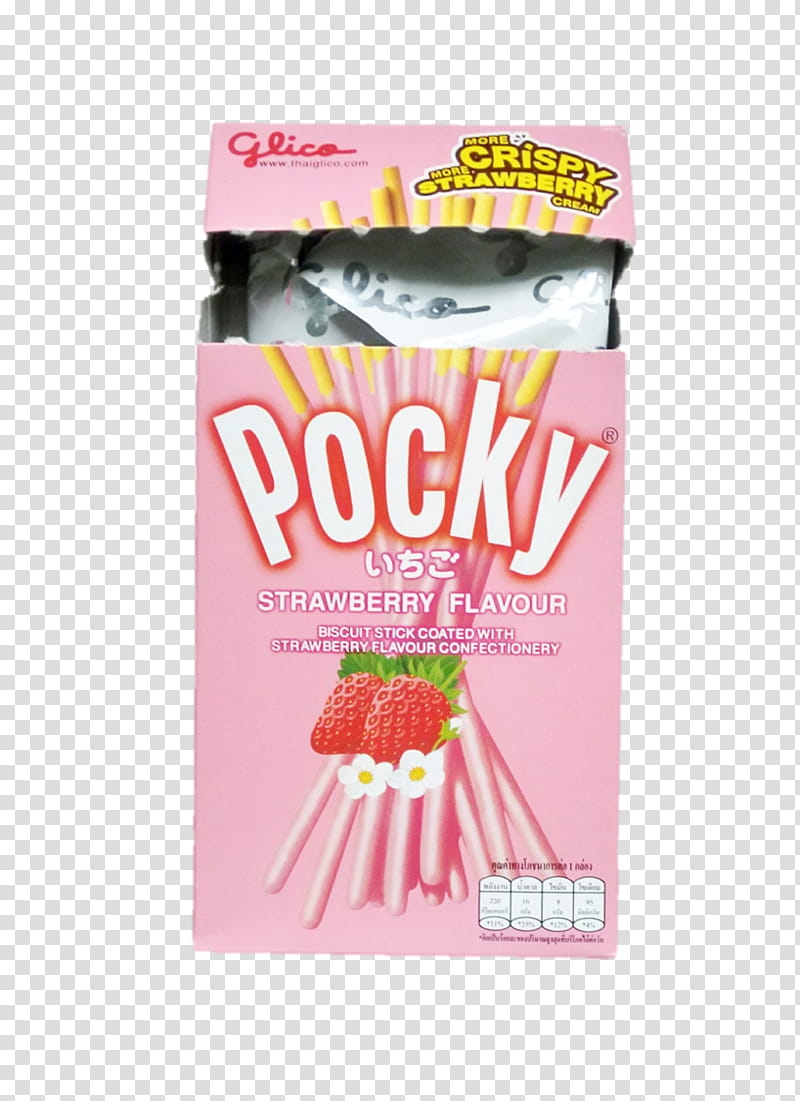 , Pocky Strawberry Flavour logo transparent background PNG clipart