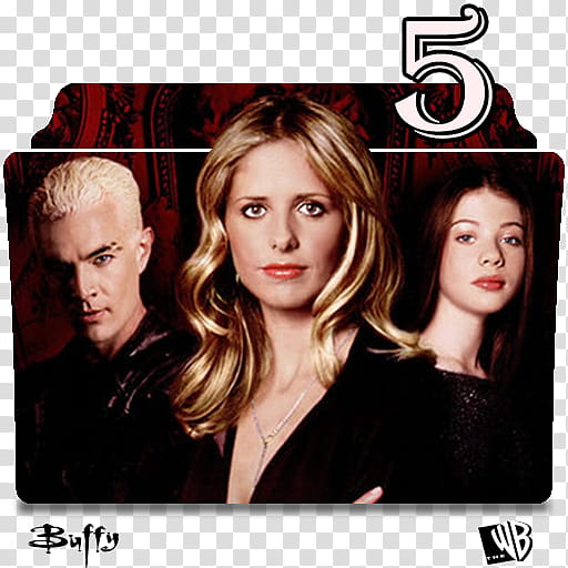 Buffy the Vampire Slayer series and season folder , Buffy S ( icon transparent background PNG clipart