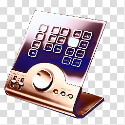 iconos en e ico zip, square gold-colored cordless electronic device transparent background PNG clipart