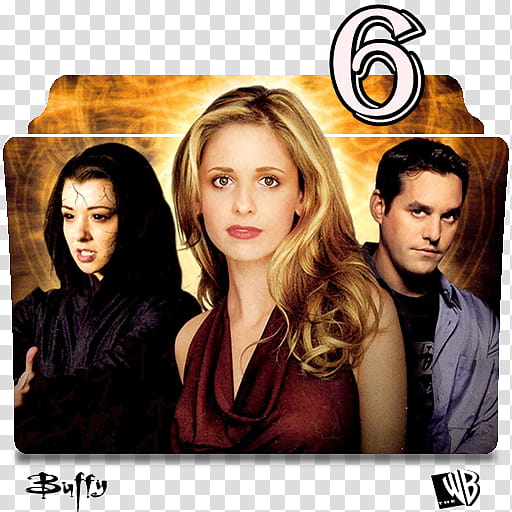 Buffy the Vampire Slayer series and season folder , Buffy S ( icon transparent background PNG clipart