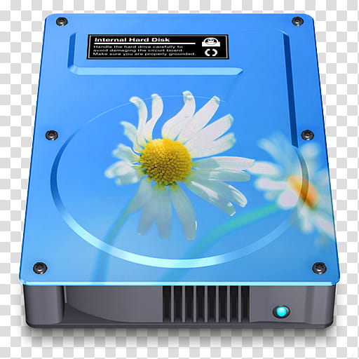 Windows  Hard Drive Icons, WHD (), blue internal hard dsik transparent background PNG clipart