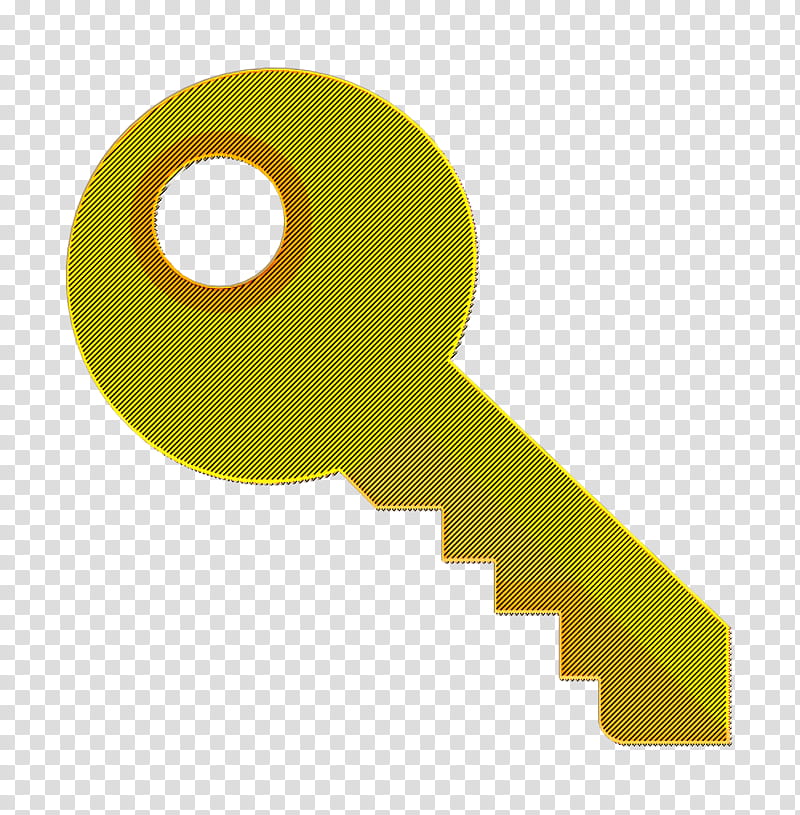 Security icon Key icon, Green, Yellow, Symbol transparent background PNG clipart