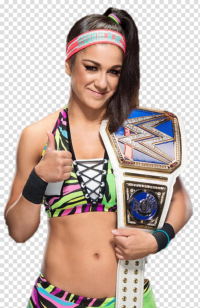 Bayley SD Women Champion Custom transparent background PNG clipart