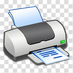 Refresh CL Icons , Printer_Text, printer icon transparent background PNG clipart