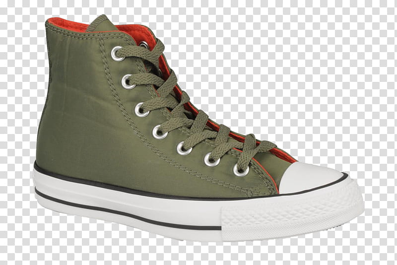 Converse s, unpaired green high-top sneaker transparent background PNG clipart