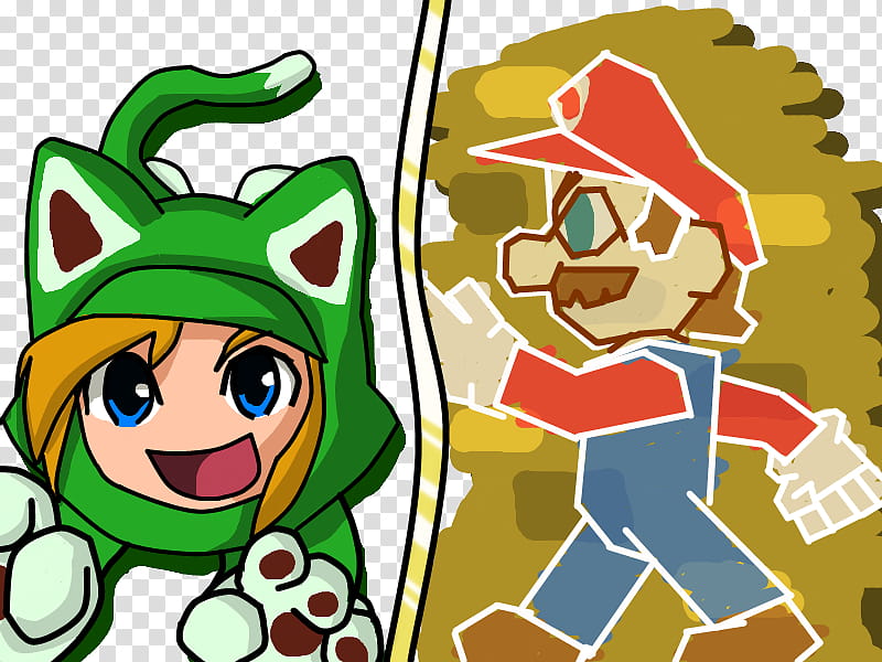 A Link Between Super Mario D Worlds transparent background PNG clipart.