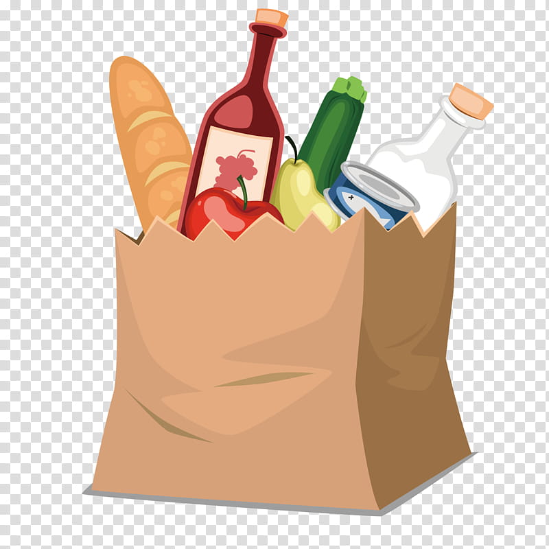 Plastic bag Reusable shopping bag Shopping Bags & Trolleys Grocery store,  bag food transparent background PNG clipart