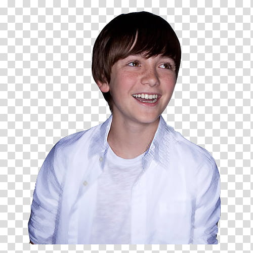 Greyson Chance, boy wearing white jacket transparent background PNG clipart
