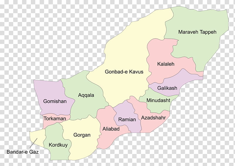 Map, Kalaleh, Bandar Torkaman, Gonbade Kavus, Gorgan, Gorgan County, Golestan Province, Iran transparent background PNG clipart