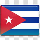 All in One Country Flag Icon, Cuba-Flag- transparent background PNG clipart