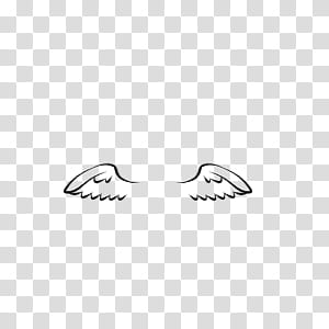 Black angel wings , black wings costume transparent background PNG clipart