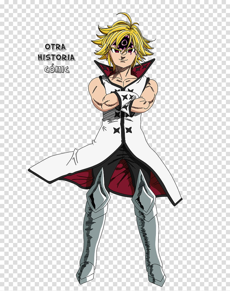 Meliodas lider de los  mandamientos color transparent background PNG clipart