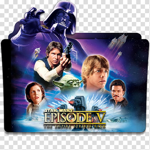 Star Wars Collection Folder Icon Pack, Star Wars Episode  vx transparent background PNG clipart